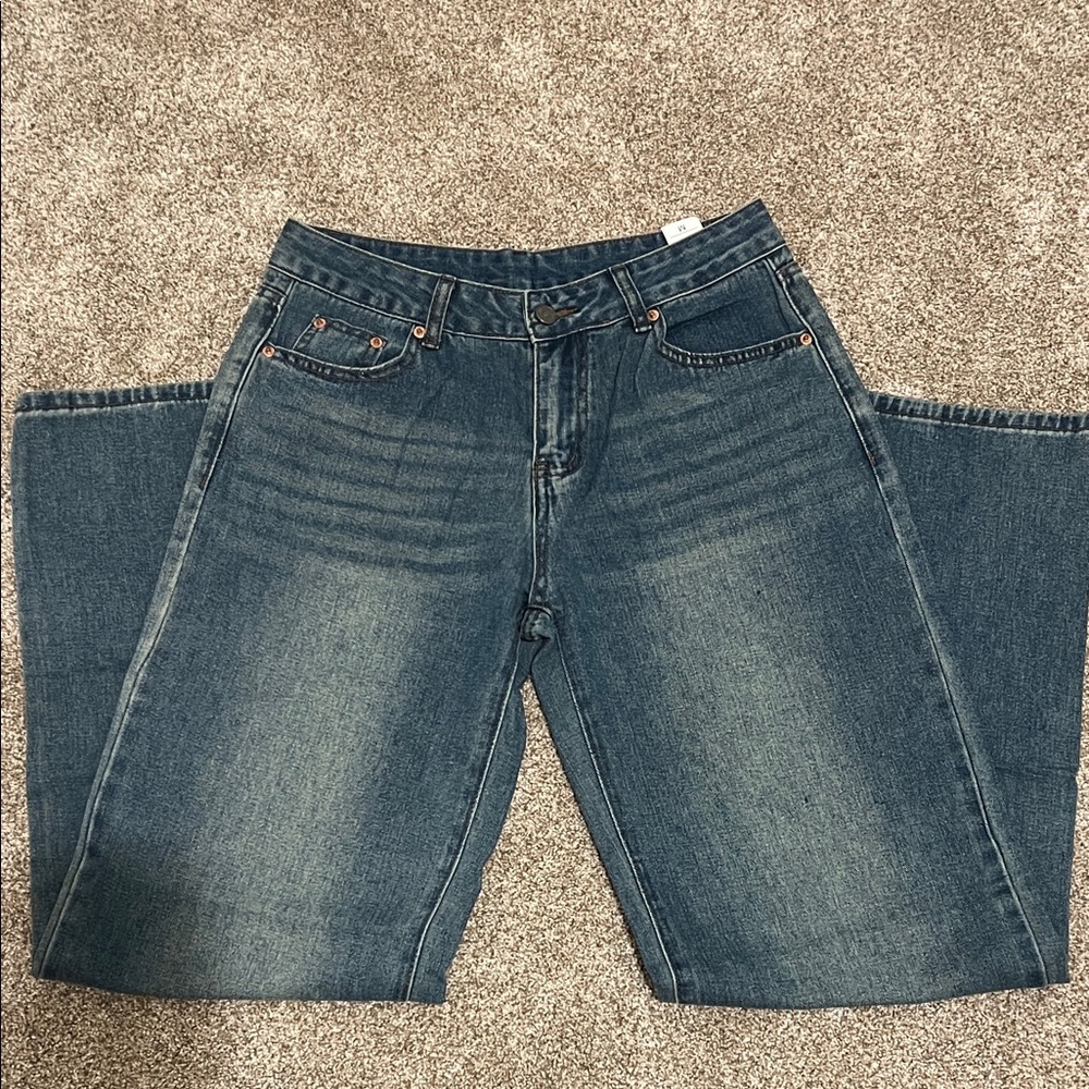 Classic Blue Flare Jeans